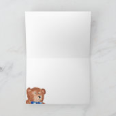 ベアー遊ズのギターの水のカラーカード カード (内部)