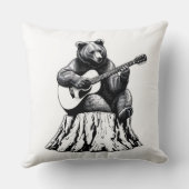 ベアー遊ズギター装飾用クッション- Music Vibe クッション (裏面)