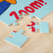 ベアー飛行機!キッパーソナライズされたト ジグソーパズル (側面)