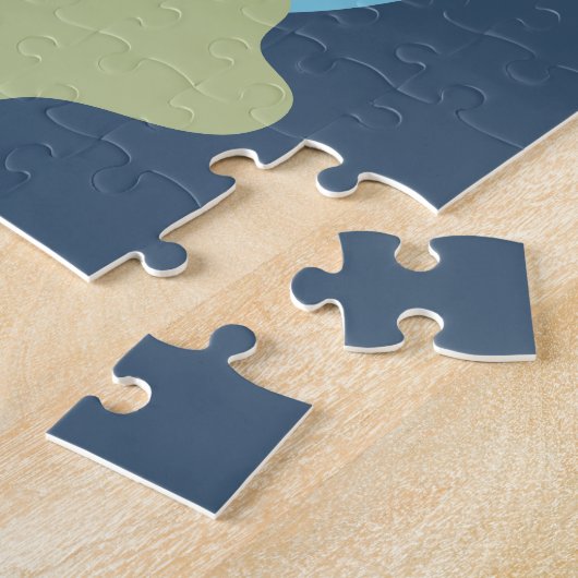 ベアー食べ物ズアイスクリームキッドサマーパズル ジグソーパズル (側面)