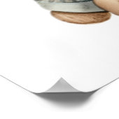 ベアー魅力的ジーン赤ちゃんシャワーポスター ポスター (角)