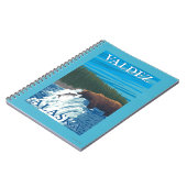 ベアー魚釣りインリバー – アラスカ,バルデス ノートブック (左側)