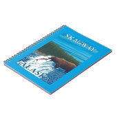 ベアー魚釣りイン川 – アラスカ，スカイウェイ ノートブック (左側)