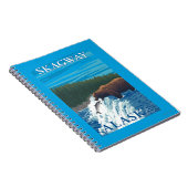 ベアー魚釣りイン川 – アラスカ,スカイウェイ ノートブック (右側)