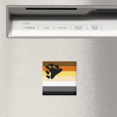 ベア兄弟愛プライド旗 マグネット (インサイチュ (食洗機))