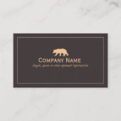 ベア名刺 名刺 (正面)