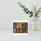 ベア回転木馬バイウィリアム・ホルブルック・ヒゲ スクエア名刺 (スタンド正面)