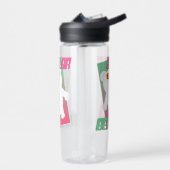 ベア太陽のラおもしろいービーチアート漫画キャラクター ウォーターボトル (左面)