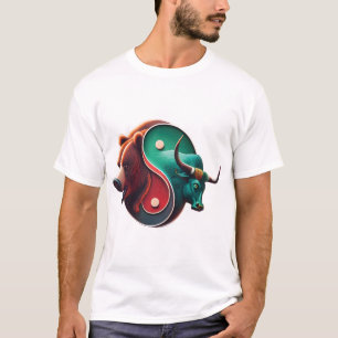 ベア対ブル取引 Tシャツ