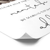 ベア救済ママ忙しーの宛先と封筒 ポスター (角)