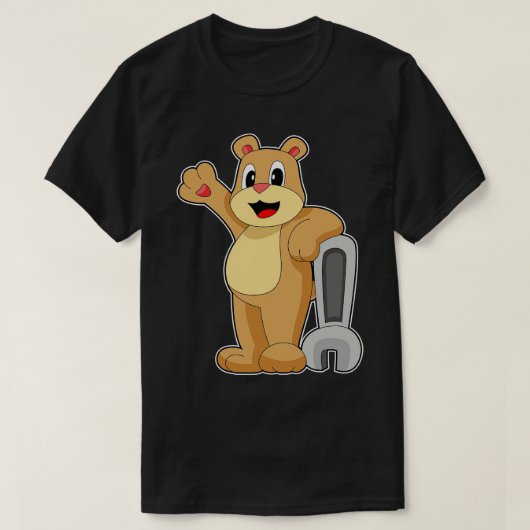 ベア整備士レンチ Tシャツ (デザイン正面)