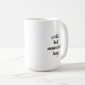 ベア最高のハグママベビーベア コーヒーマグカップ (正面右)