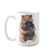 ベア最高のハグママベビーベア