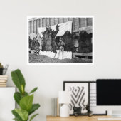 ベア狩りアラスカ1906 ポスター (ホームオフィス)