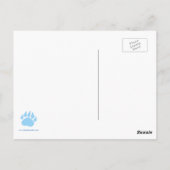 ベア登山ツリーポストカード ポストカード (裏面)