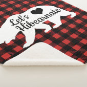 ベア素朴・ランバージャック・プレイド・レッツ・ヒアbearnate シェルパブランケット (3/4)