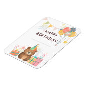 ベア誕生日 マグネット (左側)