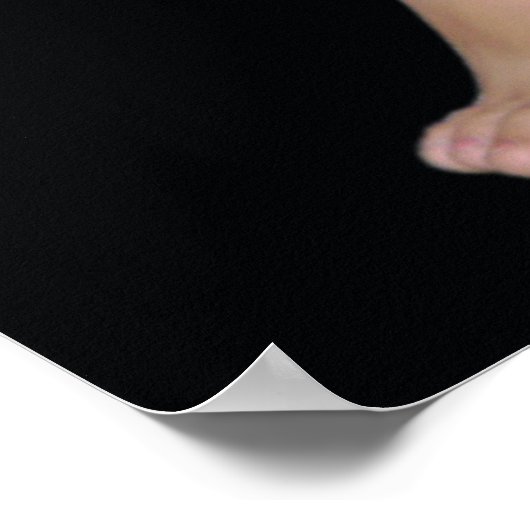 ベア足アート ポスター (角)