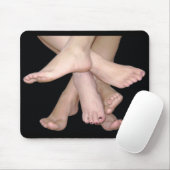 ベア足アート マウスパッド (マウス)