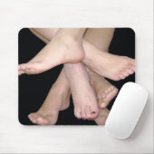 ベア足アート マウスパッド (マウス)