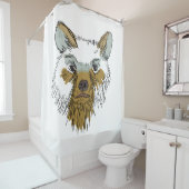ベア顔 シャワーカーテン (インサイチュ)
