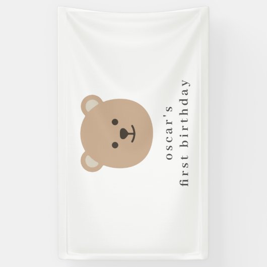 ベア顔 横断幕 (縦)