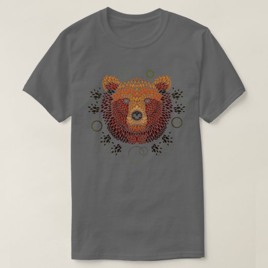 ベア顔 Tシャツ (デザイン正面)