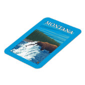 ベア魚釣りインリバーモンタナ マグネット (左側)