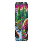 ベア鮮やかファミリーマウンテンストリーム タンブラー (裏面)