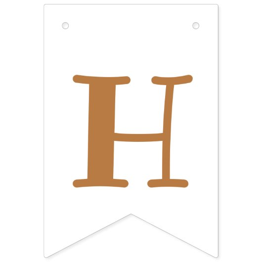 ベア5th誕生日 バンティングフラッグ (第2の旗)