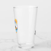 ベア – こんにちは夏！おもしろい タンブラーグラス (左)