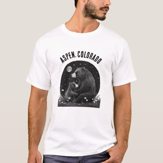 ベア アスペン コロラド メンズTシャツ Tシャツ (正面)