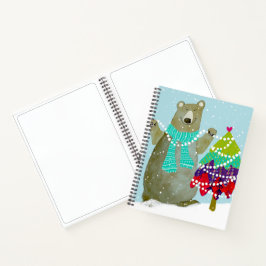 ベア・アンド・バニー冬のスケッチ・ジャーナル ノートブック