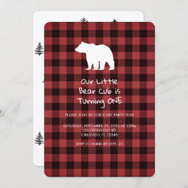 ベア・キューブが誕生日パーティーの招待状を1回送っている 招待状