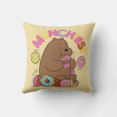 ベア – グリズドーナツMunchies! クッション (裏面)