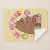 ベア – グリズドーナツMunchies! シェルパブランケット (正面(横))