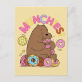ベア – グリズドーナツMunchies! ポストカード (正面)