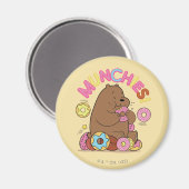 ベア – グリズドーナツMunchies! マグネット (正面/裏面)