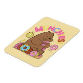 ベア – グリズドーナツMunchies! マグネット (左側)