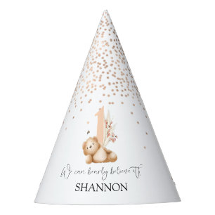 ベア&ザビーファースト誕生日 パーティーハット