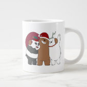 ベア – シーズンのご挨拶 ジャンボコーヒーマグカップ (右)