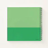 ベア – シーズンのご挨拶 ノートブック (裏面)