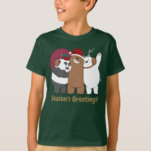 ベア – シーズンのご挨拶 Tシャツ