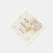 ベア・ジェンダーがBoho Neutralを明らかにする スタンダードカクテルナプキン (角)