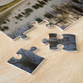 ベア·バッテが近くのベア·バッテ湖に反射する ジグソーパズル (側面)