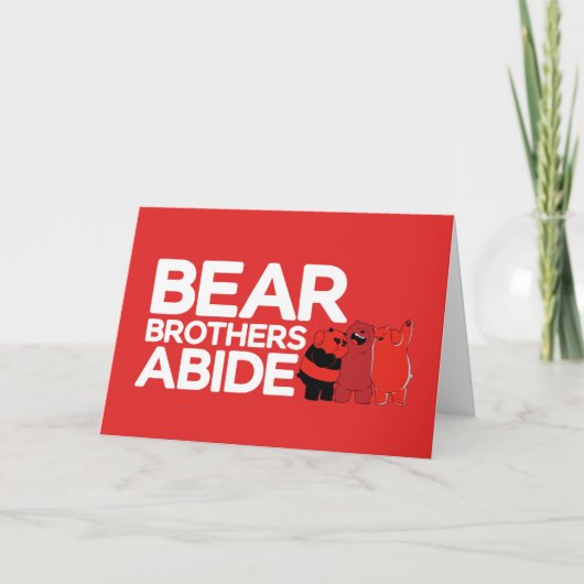 ベア・ブラザーズ カード (正面)