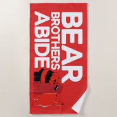 ベア・ブラザーズ ビーチタオル (正面)