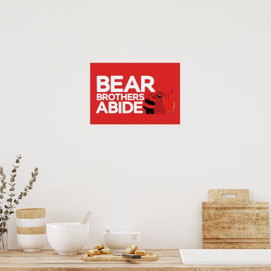 ベア・ブラザーズ ポスター (キッチン)