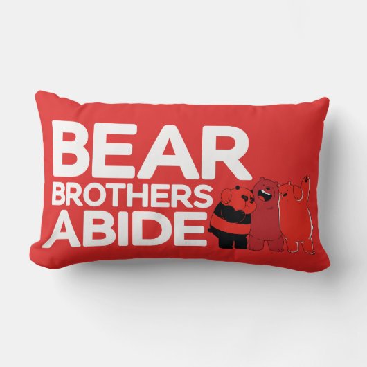 ベア・ブラザーズ ランバークッション (正面)