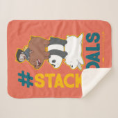 ベア・ベアとクロエ – #StackGoals シェルパブランケット (正面(横))